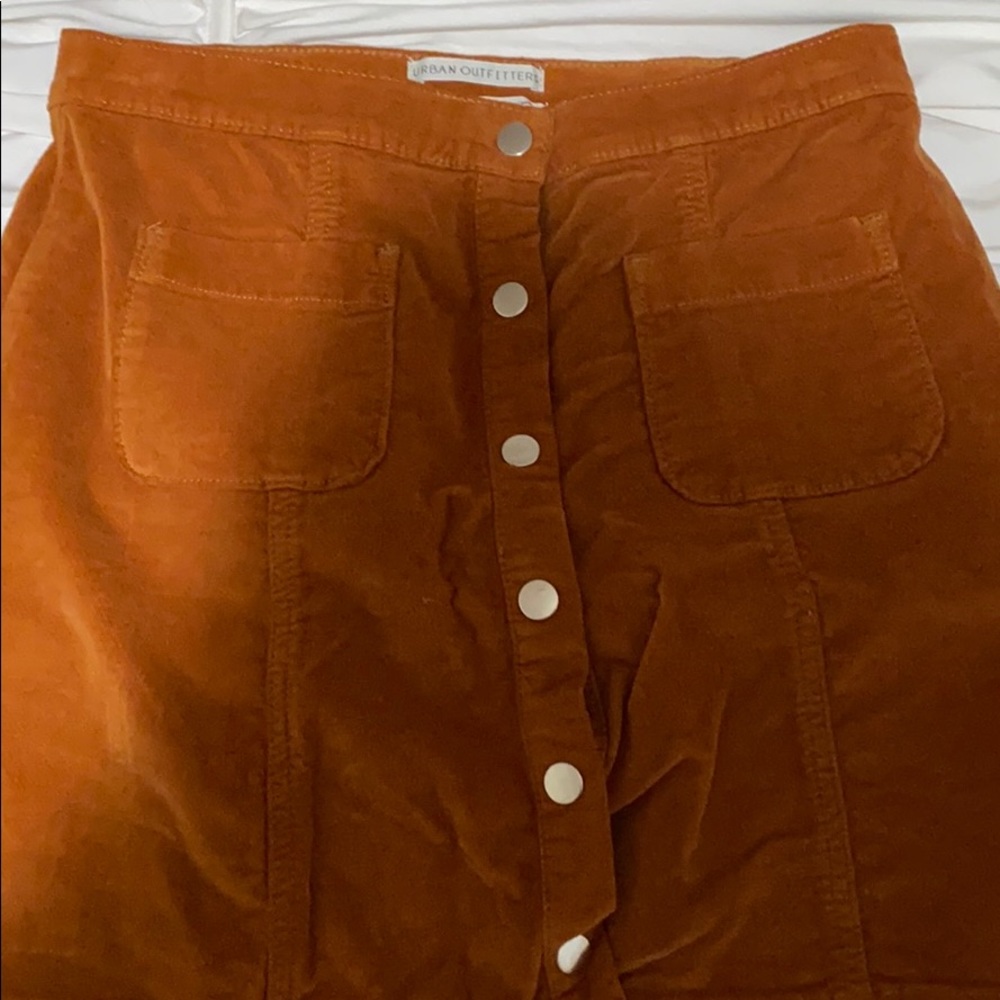 Urban outfitters button up skirt